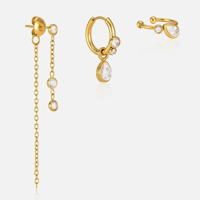 CZ Earring set