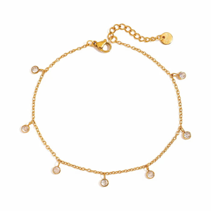 cz anklet
